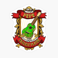 Proud Pepe Of A Freaking Awesome Ukulele Player