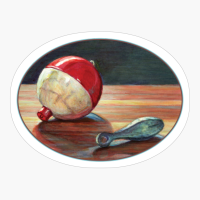 Sinker And Bobber (oval Design)