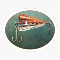 Large Hook Fishing Lure (oval Design)