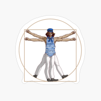 Da Vinci Vitruvian Man Sailor