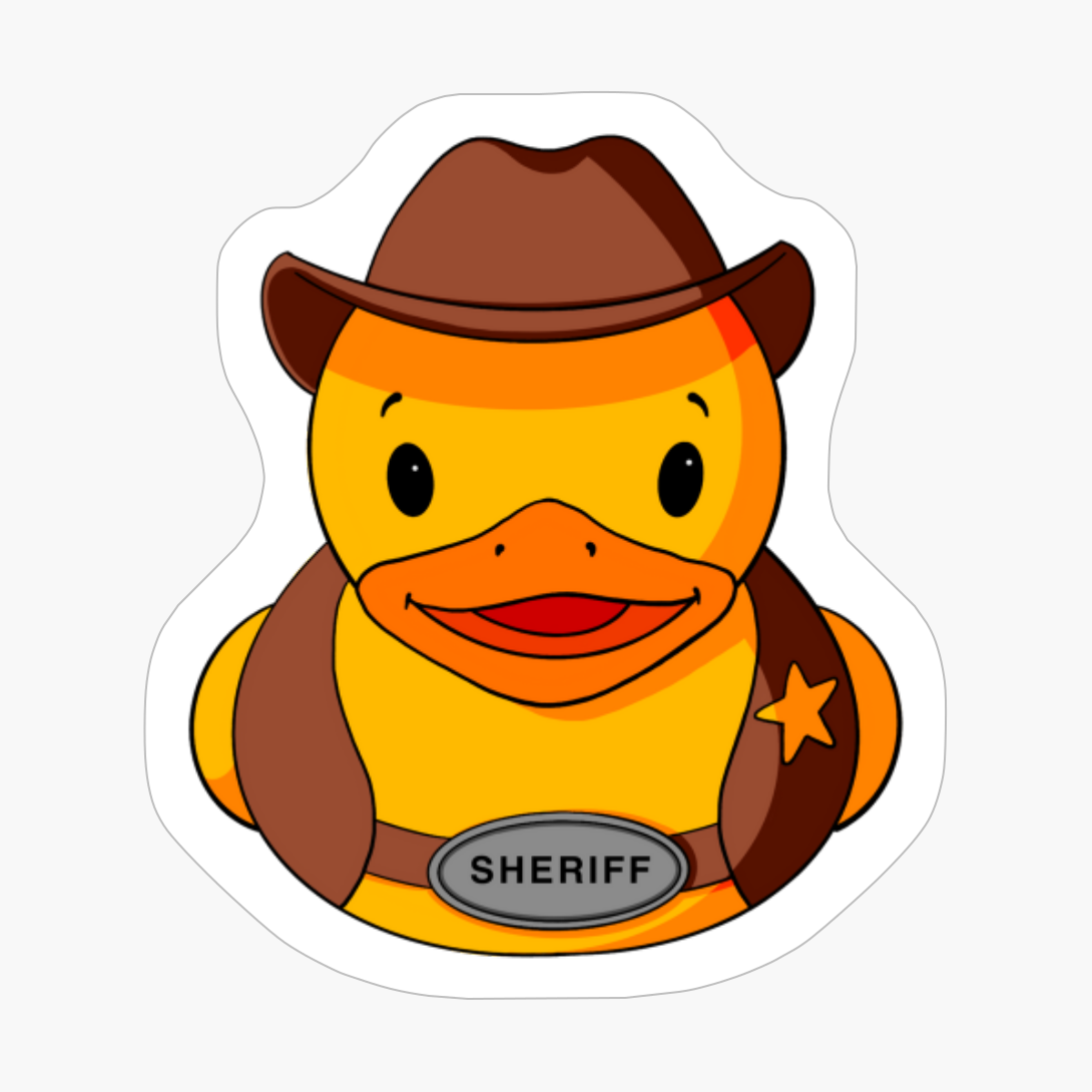 Sheriff Rubber Duck