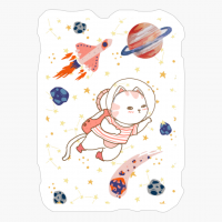 Astro Cat. Astronaut Cat.