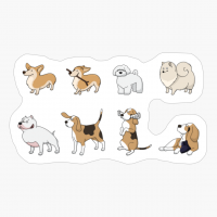 Dog Animal Corgi Beagle Bolonka Spitz Pitbull Dog Animals Pet Bull Terrier Bulldog