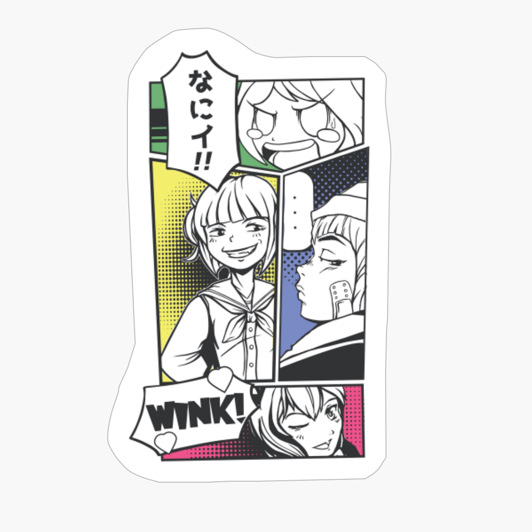 Kawaii Anime Girl Comic