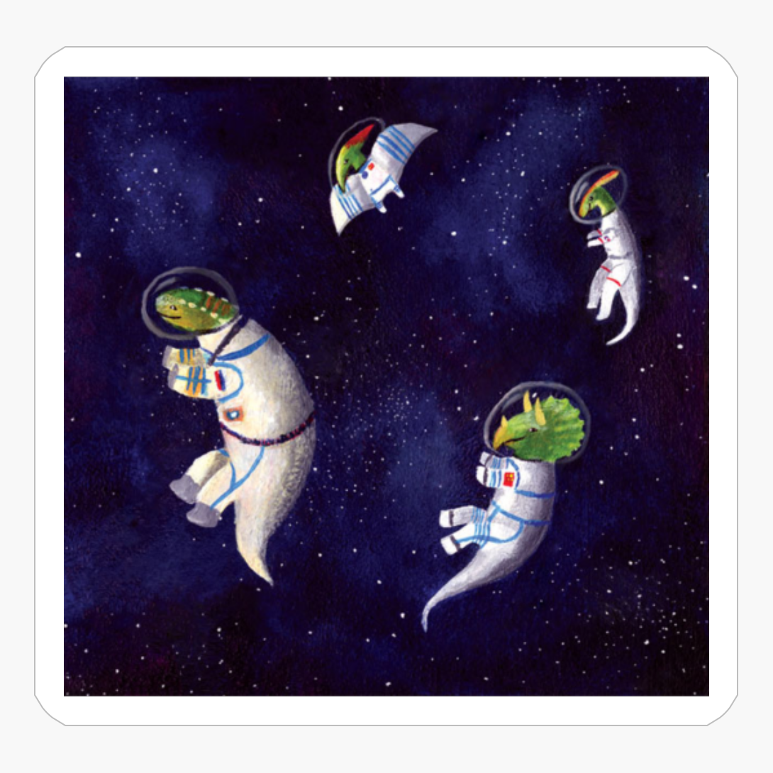 Dinosaurs In Space