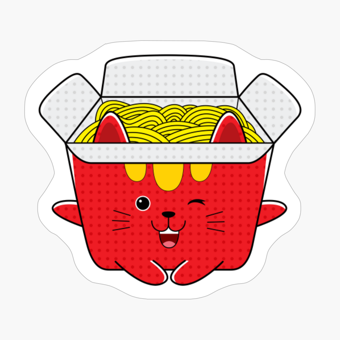 Yummy Spaghetti In Kawaii Box