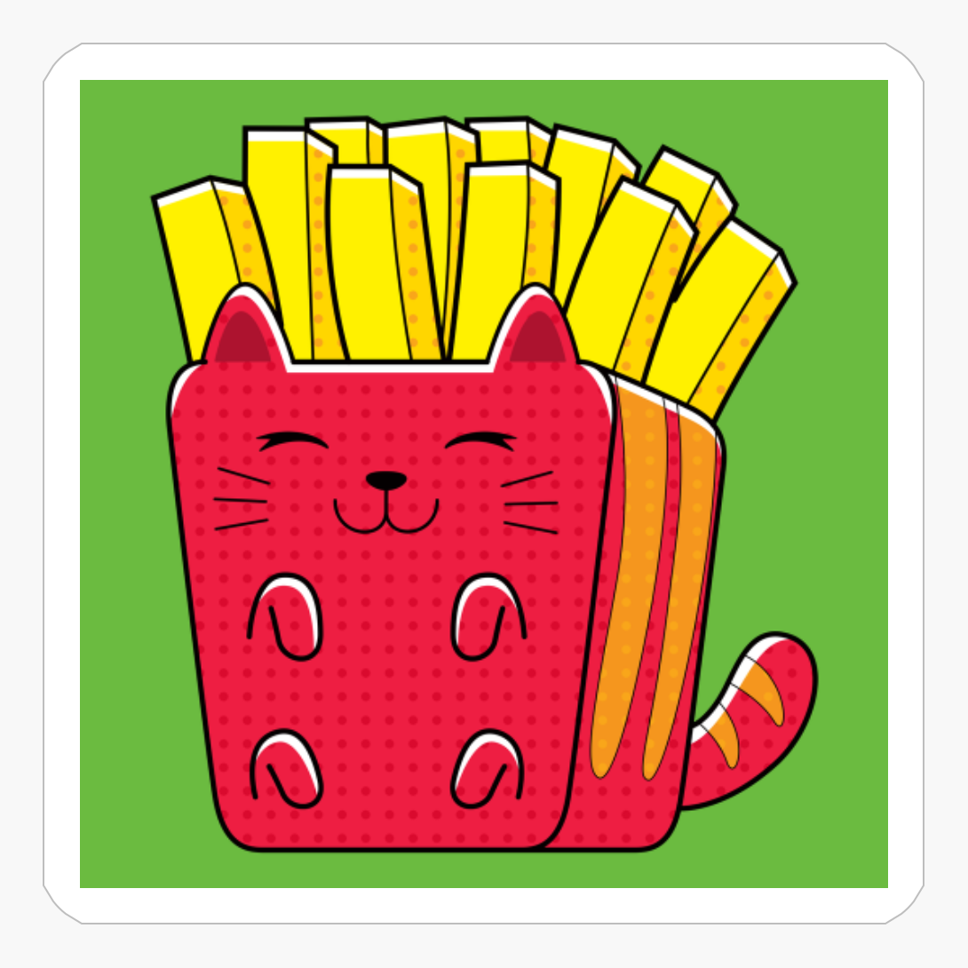 Yummy Kawaii Cat Chips