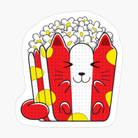 Yummy Kawaii Cat Popcorn