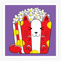 Yummy Kawaii Cat Popcorn