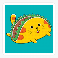 Yummy Kawaii Cat Taco