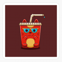 Thirsty Kawaii Cat Cup