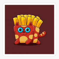 Cute Cat Kawaii Fries