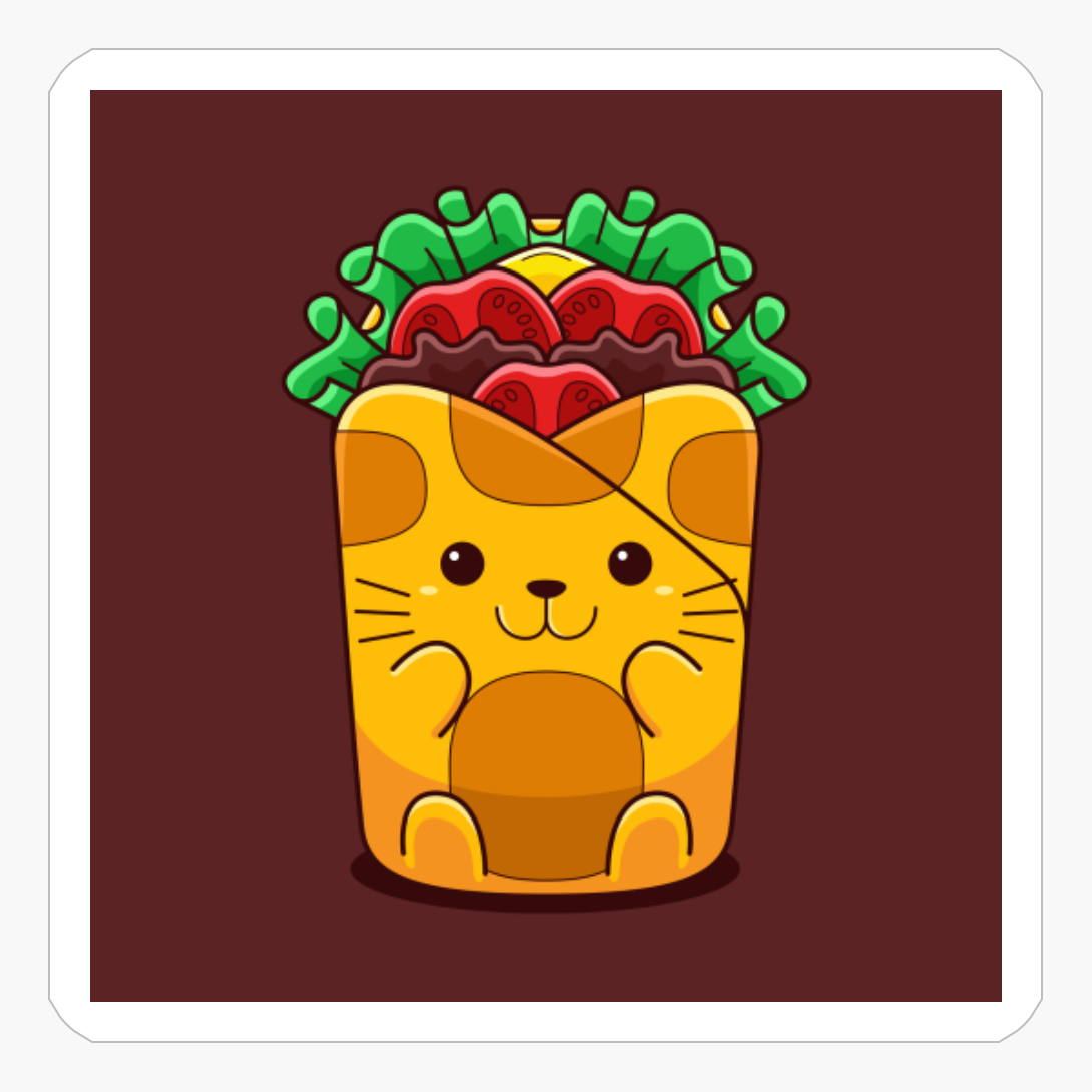 Cute Kawaii Cat Wrap