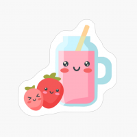 Kawaii Strawberry Milk