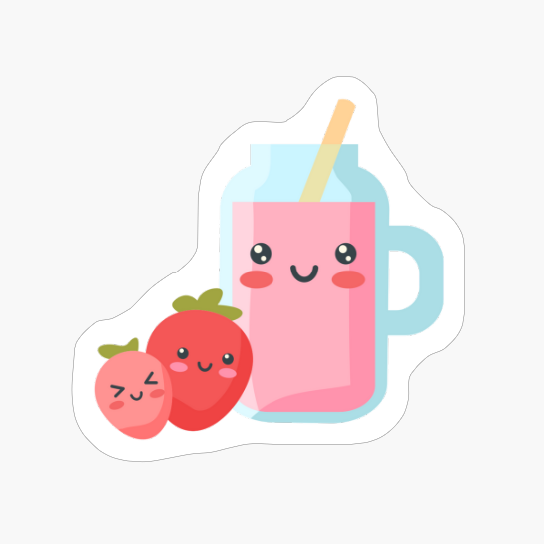 Kawaii Strawberry Milk