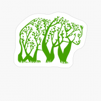 Tree Bear Green