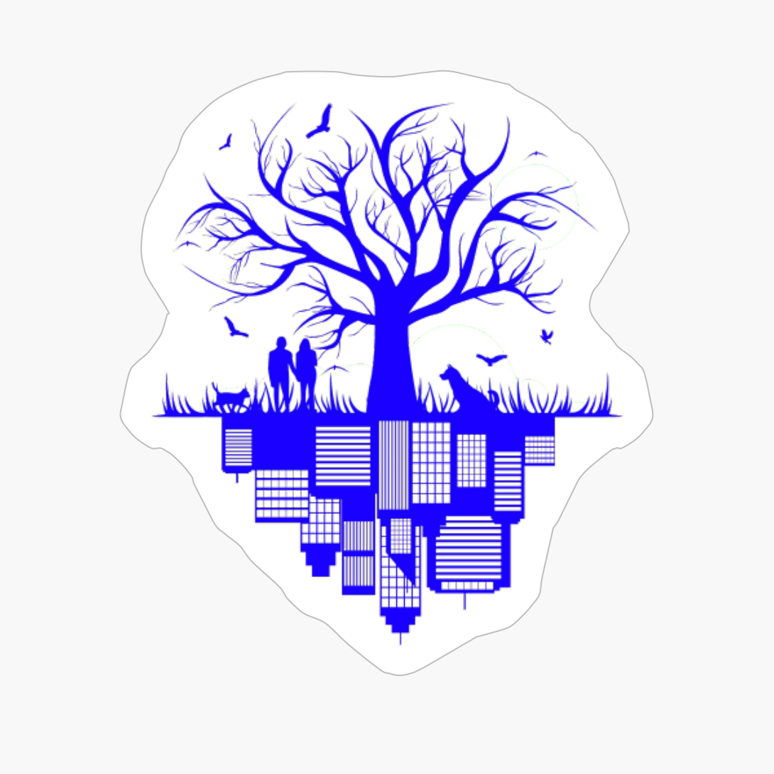 Tree City Blue