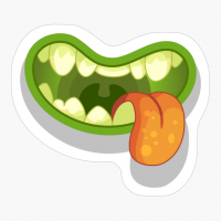 Monster Face - A Funny Gift For A Classic Horror Movie Lover!