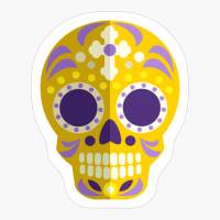 Sugar Skull - A Funny Horror Present For Halloween/dia De Los Muertos