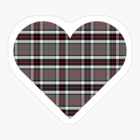 Tartan Heart - A Funny Gift For Someone Who Loves Scotland, Scottish Clan Tartan And Celtic Music