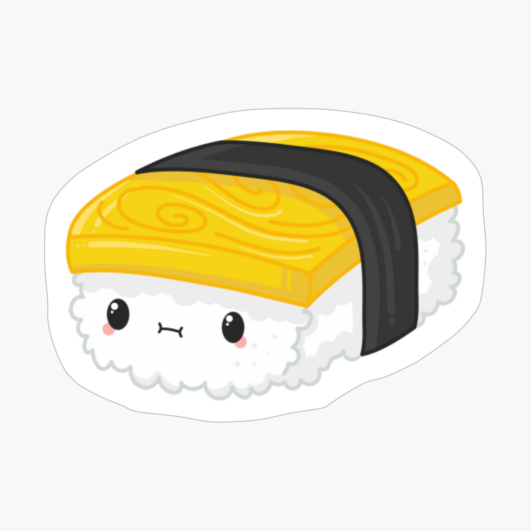 Cute Kawaii Sushi - A Funny Gift For A Sashimi And Sushi Lover