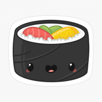 Cute Kawaii Sushi - A Funny Gift For A Sashimi And Sushi Lover