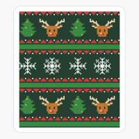 Knitted Christmas Pattern - A Scandinavian Gift For A Holly Jolly Christmas