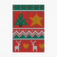 Knitted Christmas Pattern - A Scandinavian Gift For A Holly Jolly Christmas