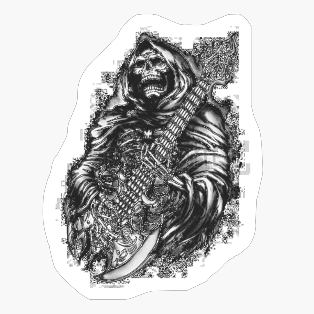 Grim Reaper Guitar