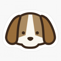 Cute Brown And White Dog