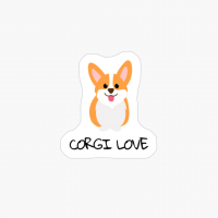 Funny Cute Corgi Dog