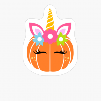 Unicorn Pumpkin, Thanksgiving, Cute Pumpkin Unicorn Halloween Costume, Pumpkincorn