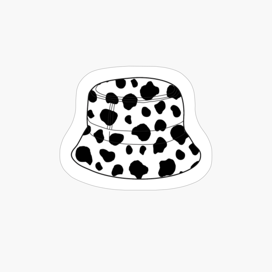 Cow Print Bucket Hat