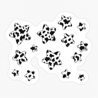 Y2k Cow Print Stars Pack