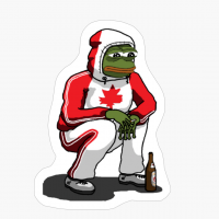 Canadian Pepe The Frog, Canadian Stalker Pepe The Frog, Pepe The Frog Meme, Pepo The Frog, Pepe Frog Meme, RARE Pepe The Frog