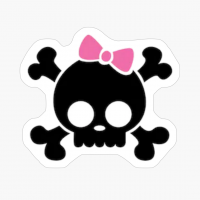 Cute Pink Skull - Halloween