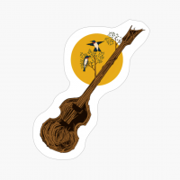 Bass Guitar Instrument Tree Of Life