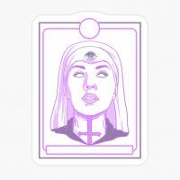 The High Priestess Pastel Goth Tarot Witch Harajuku Goth