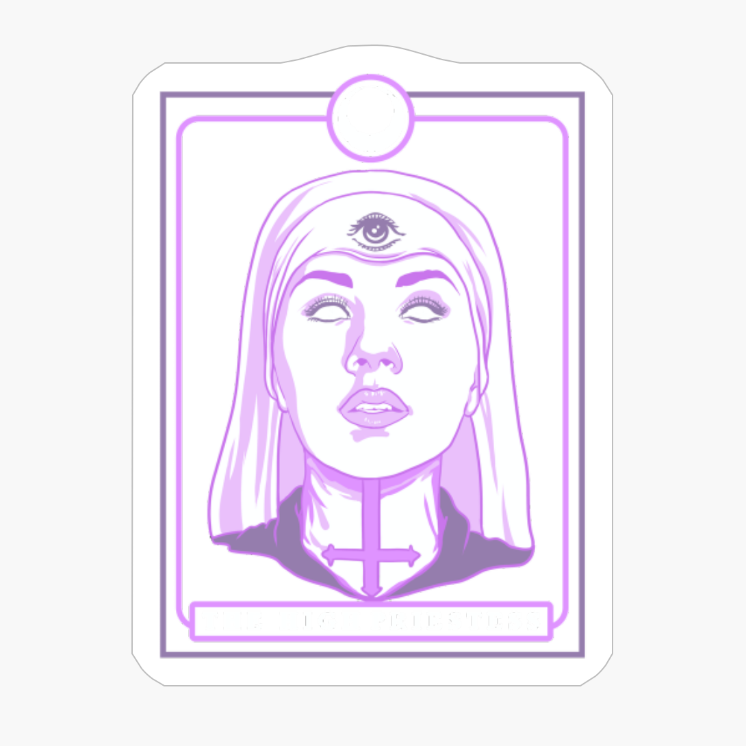 The High Priestess Pastel Goth Tarot Witch Harajuku Goth