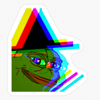 Rare 3D Pepe The Frog, Magician Pepe The Frog, Rare Pepe Frog