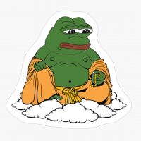 Buddha The Frog, Siddhārtha Gautama The Frog, Buddha Gautama The Frog, God Pepe The Frog