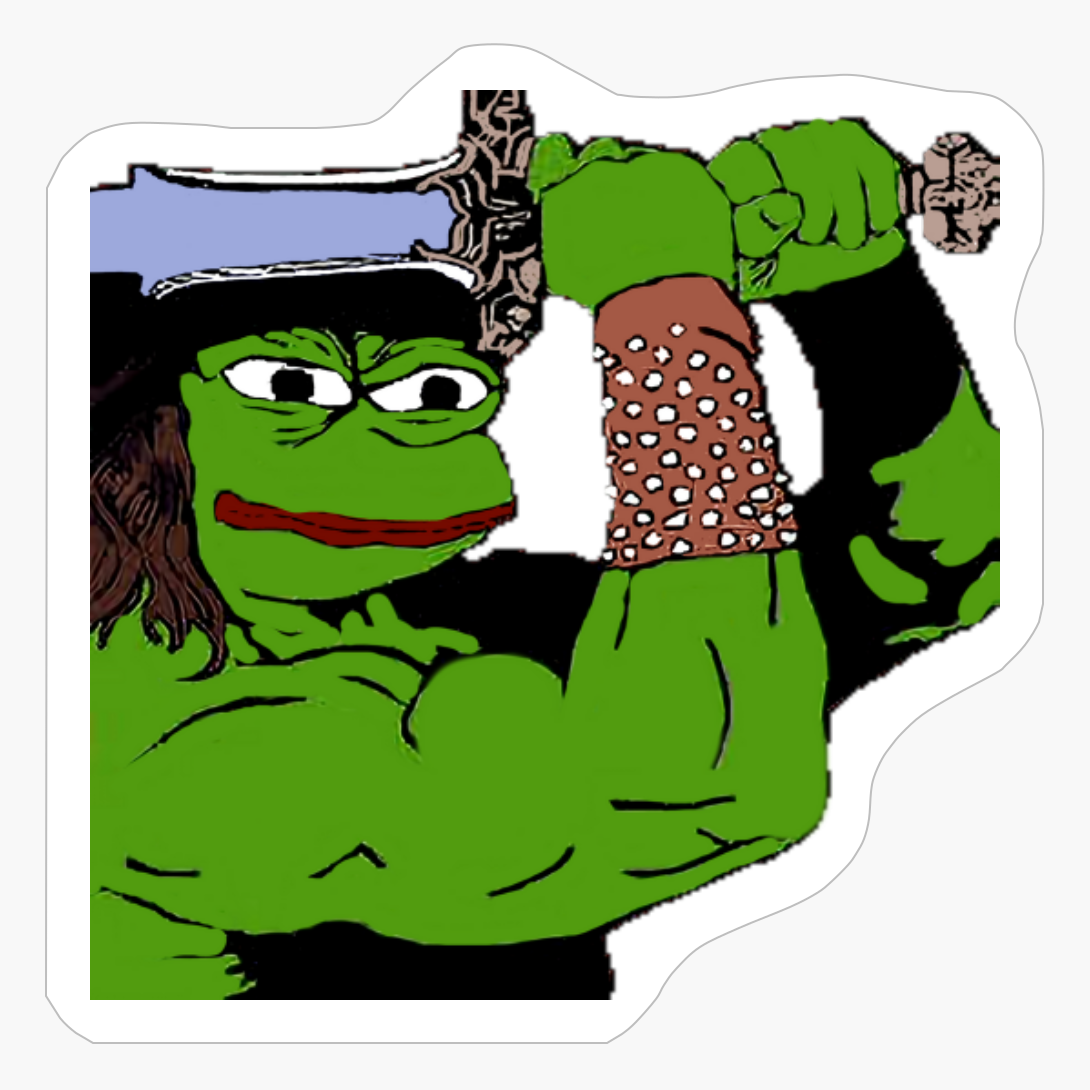 Conan The Barbarian, Conan The Frog, Conan The Barbarian Frog, Pepe The Frog Meme, Conan The Barbarian Meme