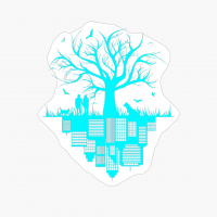 Tree CityLight Blue