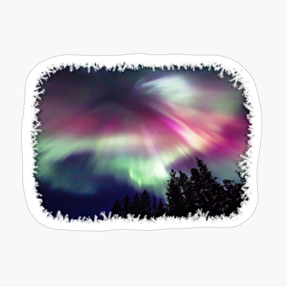 Aurora Borealis In Finnish Lapland