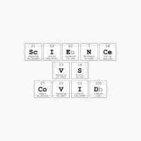 Science Vs Covid Periodic Table Science Print