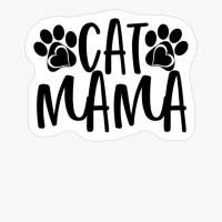 Xmas Cat Mama Santa Cat Lover Cute Christmas Kitty Holiday Cat Pur