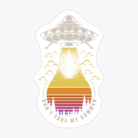 Aliens, Don't Take My Summer! - A Funny Gift For A Cool Hipster Who Loves Alien, Space, And Sci Fi!