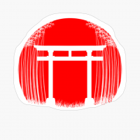 The Red Sun Of Japan For A Lover Of A Japanese Culture