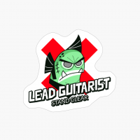 Lead Guitar Print For Electric Guitarist