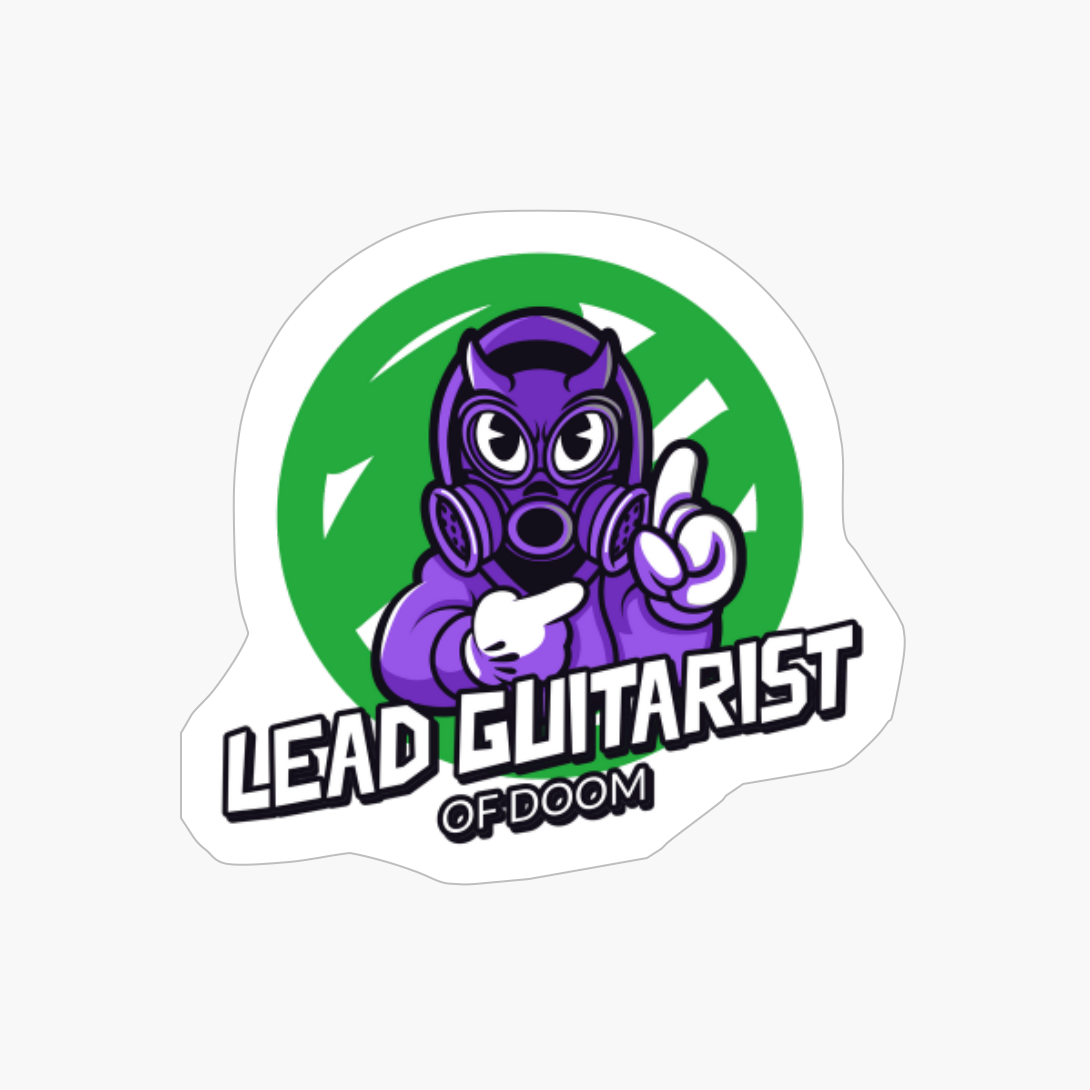Lead Guitar Print For Electric Guitarist